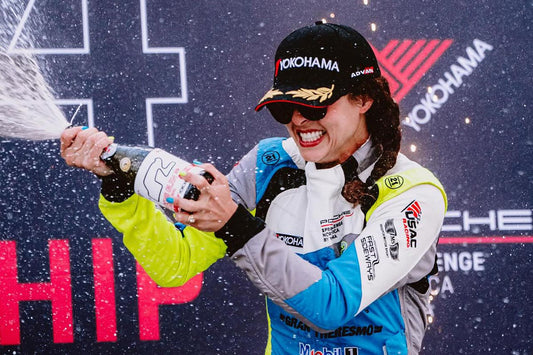 Therese Lahlouh scores first ever podium finish in Porsche Sprint Challenge North America